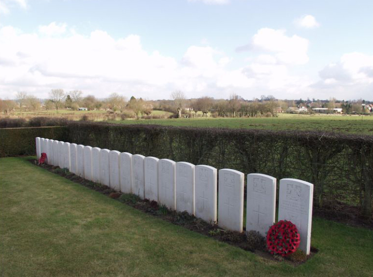 Wilfred Owen's Grave at Ors Cemetery