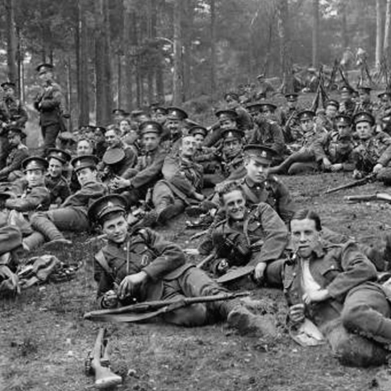 The Artists Rifles at the Sainsbury Gallery