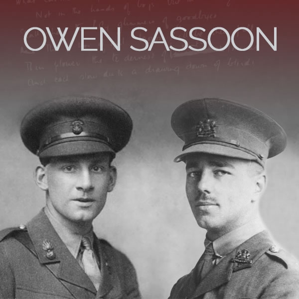 A joint event with the Siegfried Sassoon Fellowship