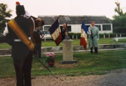 Memorial at Gailly